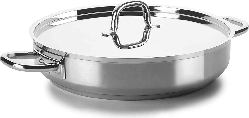 Lacor - 54650S - Paellera without lid 50øcm Chef Luxe stain