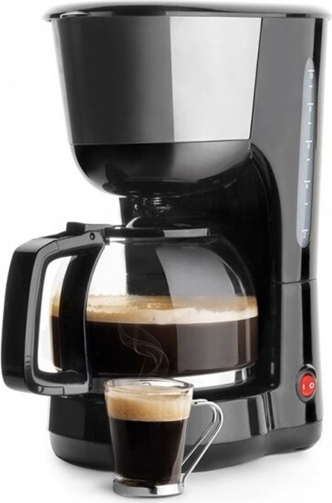 Lacor 69278, Filterkaffeemaschine, 1,25 l, 1000 W, Schwarz
