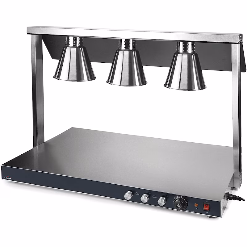 Lacor buffet heater, 50 W, silver
