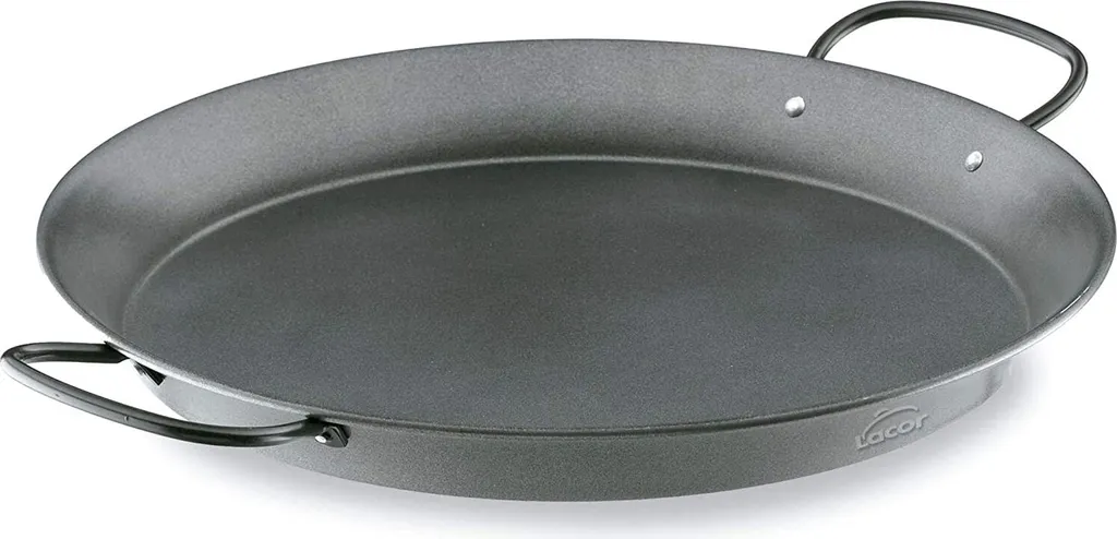 Lacor Paellera Acero Antiadherente 60139 frying pan, 40 cm max. diameter, stainless steel, non-stick coating