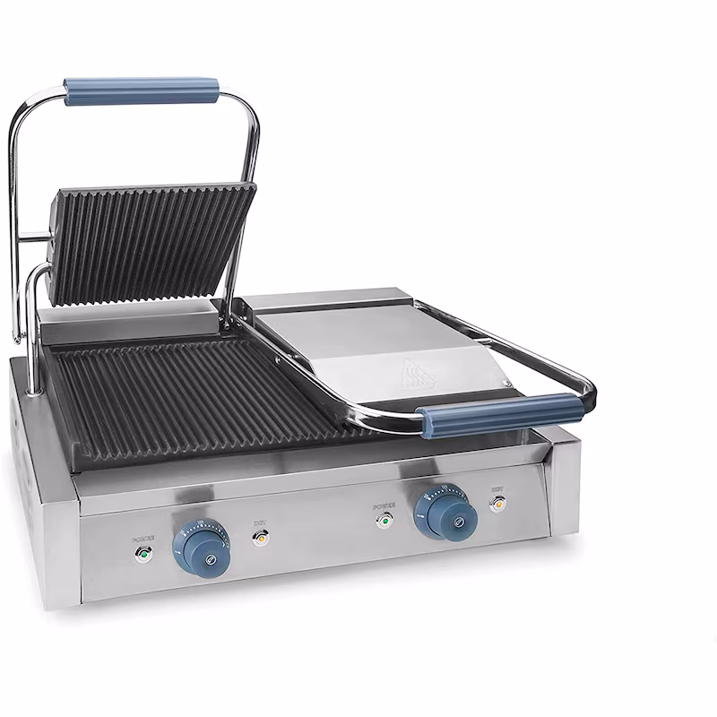 Lacor – PRO Folding Grill with Double Cooking Zone