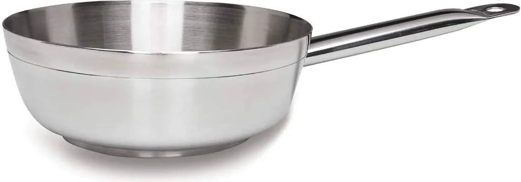 Lacor Sautepan 16CM Stainless Steel Sauteuse incl. Lid, Stainless Steel, 16 cm Diameter