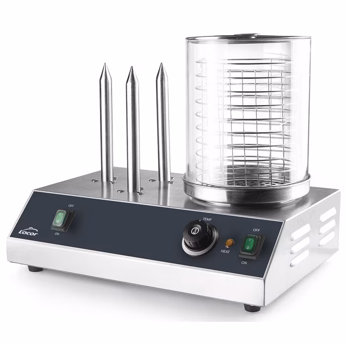 LACOR Sausage Cooker 540W, 1 L Bowl and 3 Breadsticks, 69543