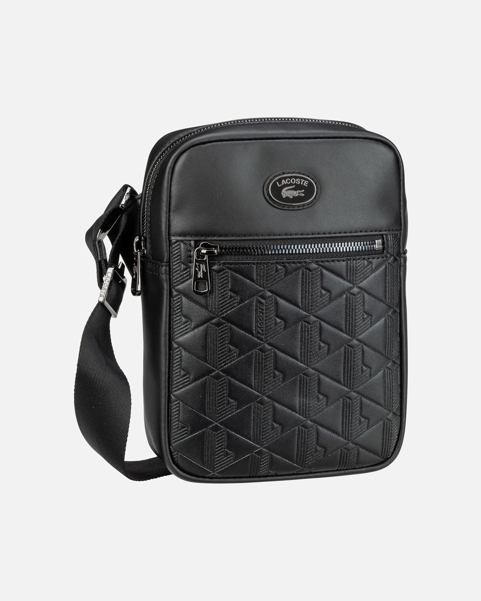 Lacoste shoulder bag shoulder bag Nomograms Vertical Camera Bag 4486 Noir