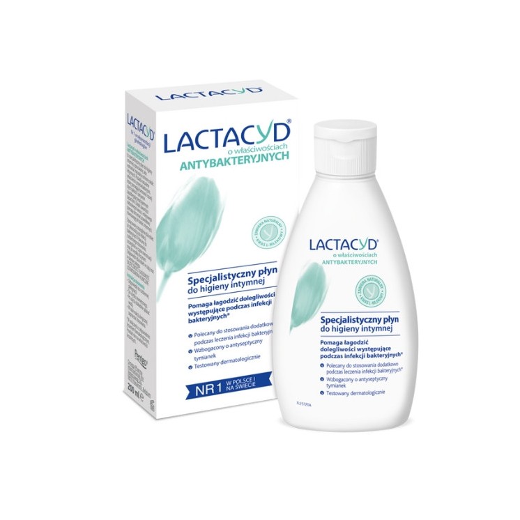 Lactacyd Antibacterial lactic acid Intimate hygiene fluid 200 ml