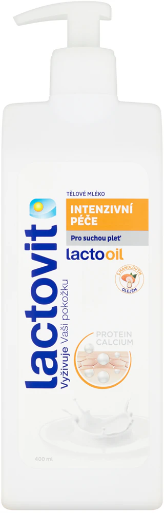 Lactovit LactoOil moisturizing body lotion