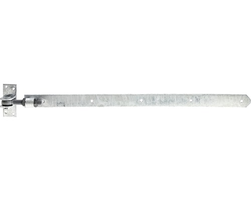 Alberts Straight shutter hinge, rounded end, adjustable, 660 mm
