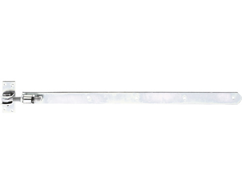Alberts Shutter hinge adjustable straight shape 660 x 40 mm galvanized, thick-film passivated