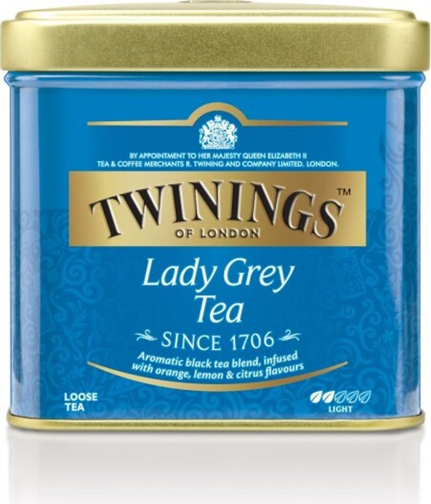 Twinings Lady Grey 100g can SWT 100g