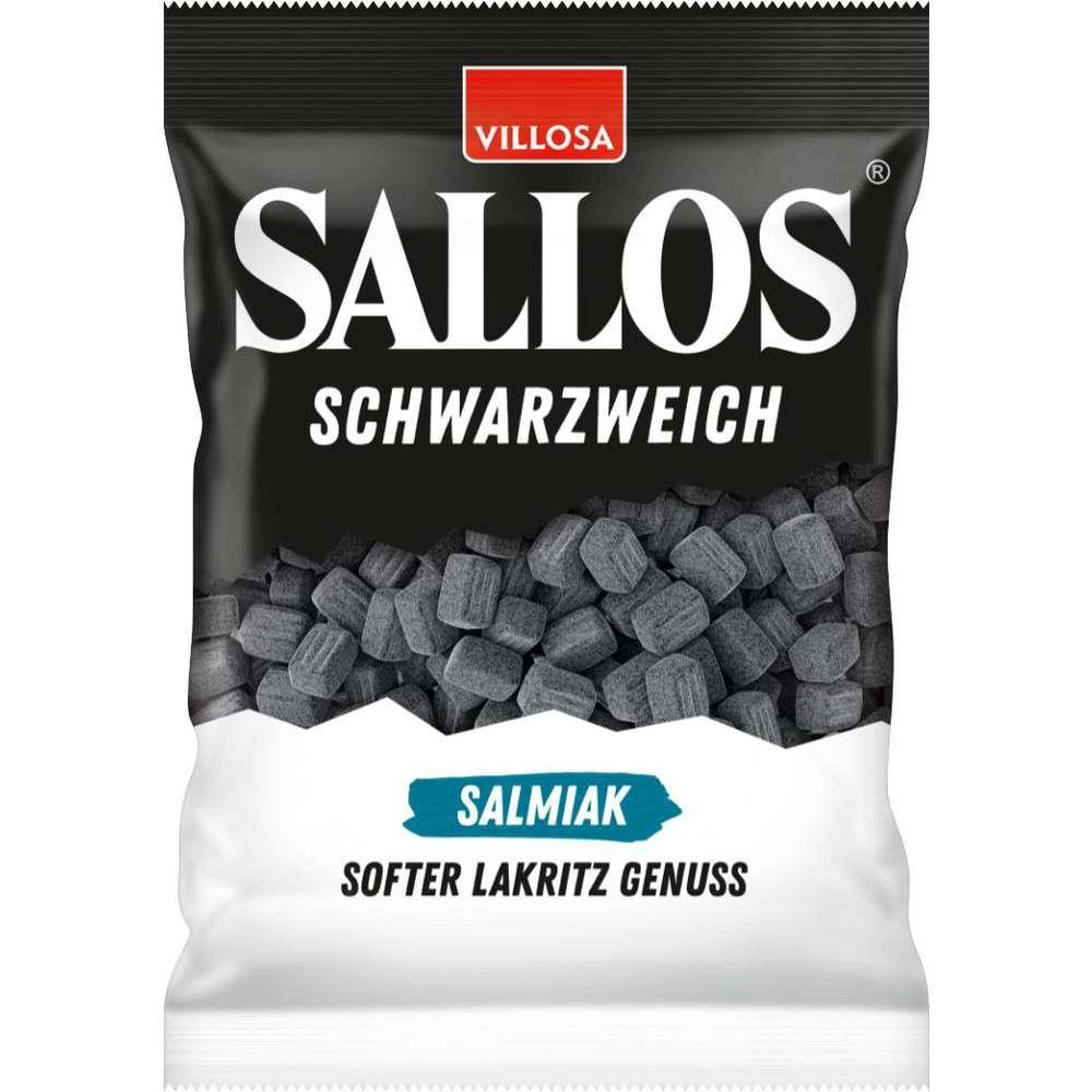 Sallos Liquorice candies black soft, salmiak