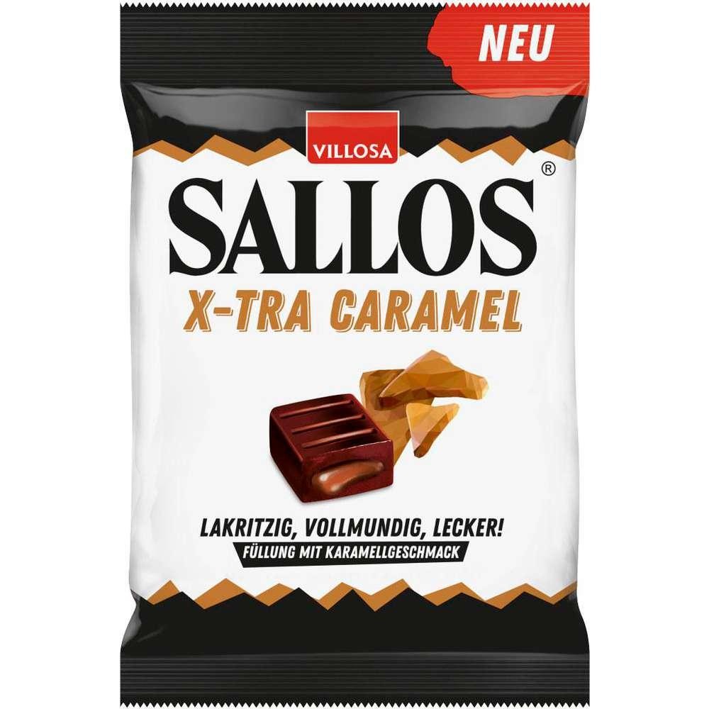 Sallos Liquorice Candies X-TRA Caramel