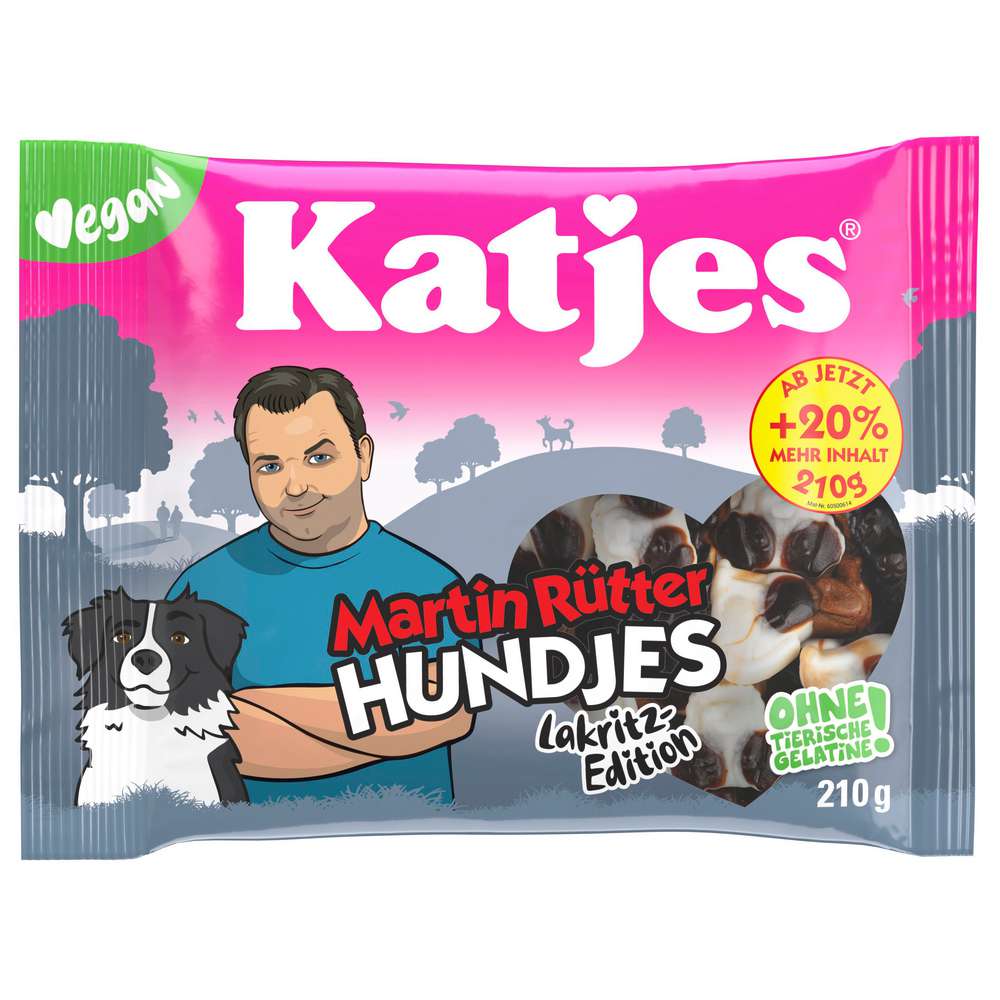 Katjes Licorice Doggies 210g
