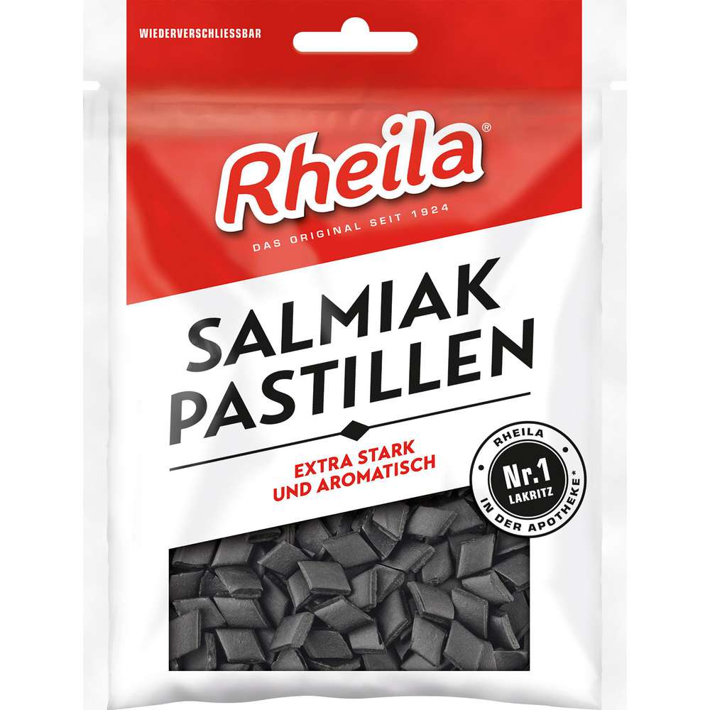 Rheila Salmiak Liquorice pastilles