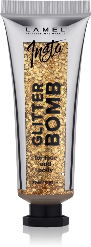 LAMEL Insta Glitter Bomb Glitter For face and body #402 20 ml
