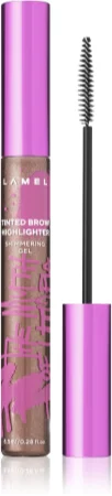 LAMEL The Myth of Utopia Tinted Brow Highlighter eyebrow gel with glitter particles Farbton 402 8,5 ml