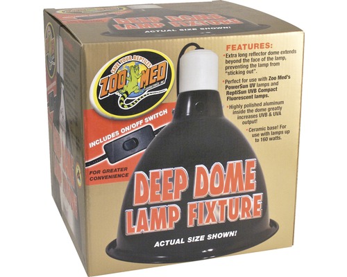 Zoo Med Lamp holder Repti Deep Dome, max. 160 W