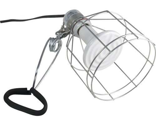 Lamp holder ZOO MED clamp lamp incl. protective grille max. 150 W