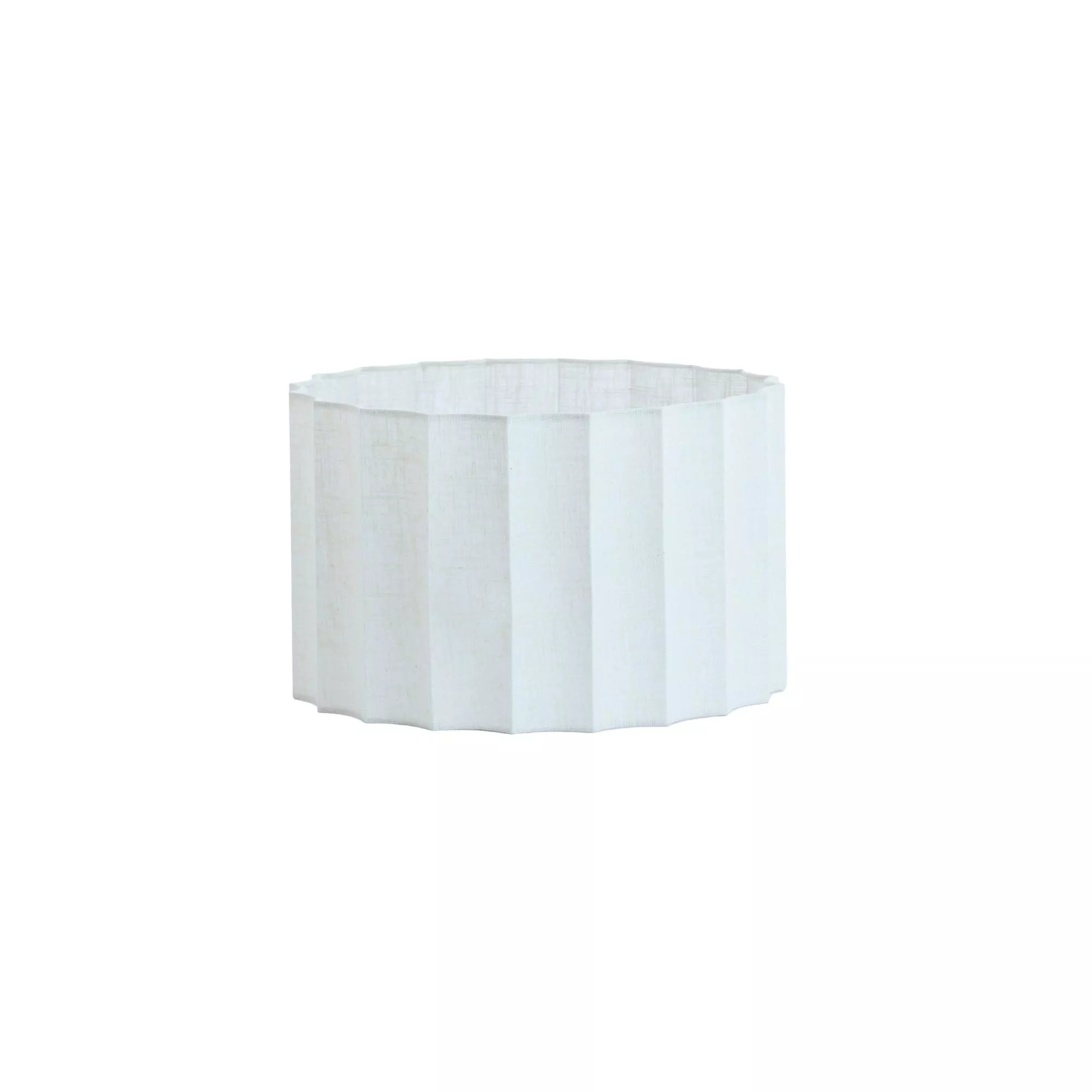 Light & Living Lampshade Disli White 40/40/25 cm