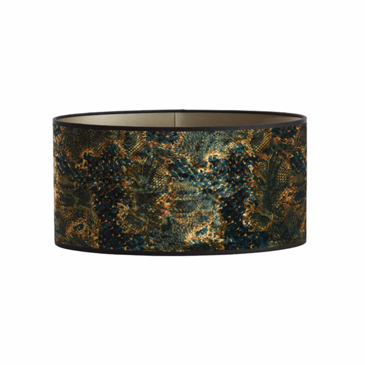 Lampshade KEYON 38x17.5x19 cm, oval, green