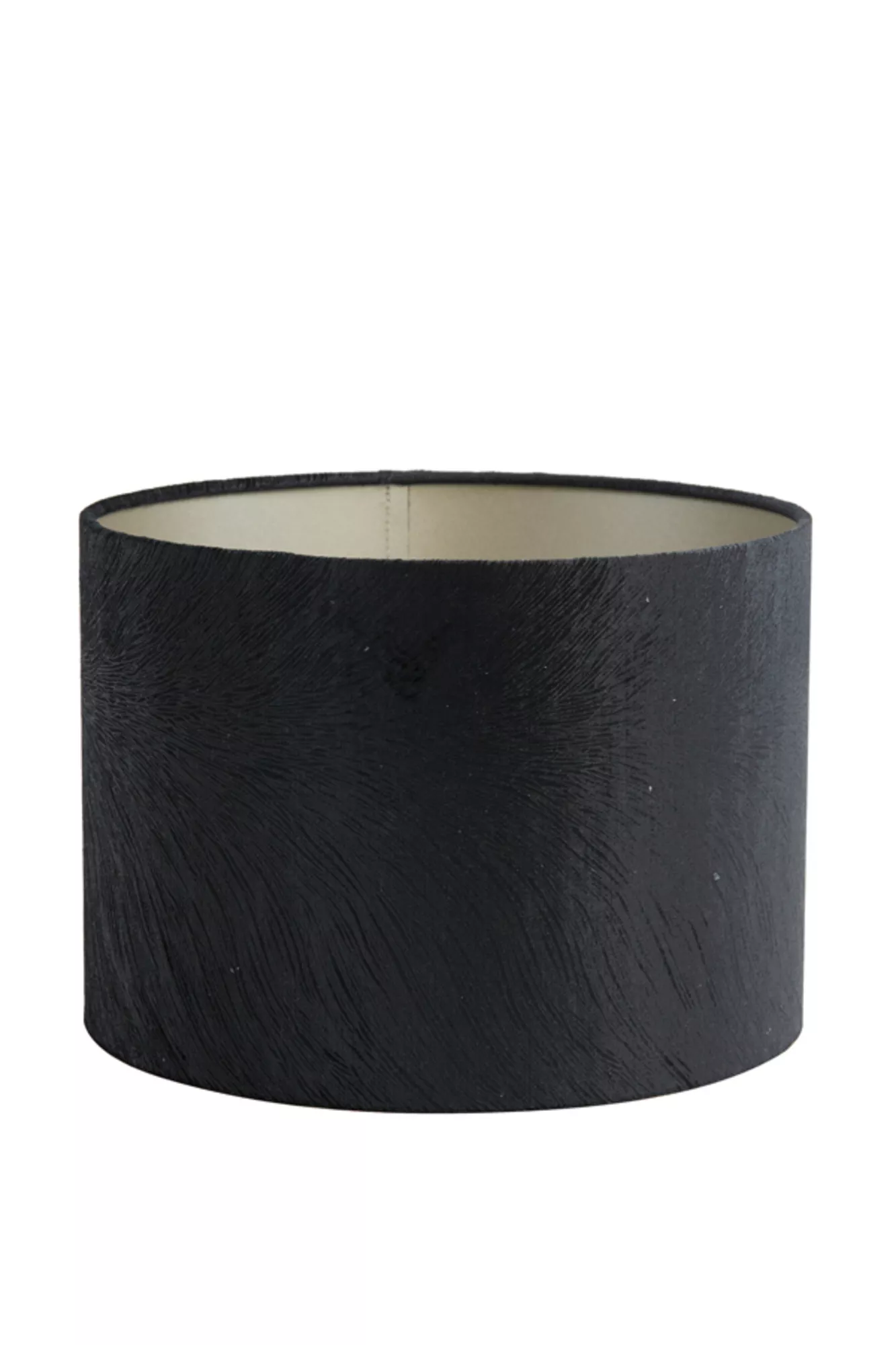 Light & Living Lubis Black Lampshade Ø20/15 cm, Black