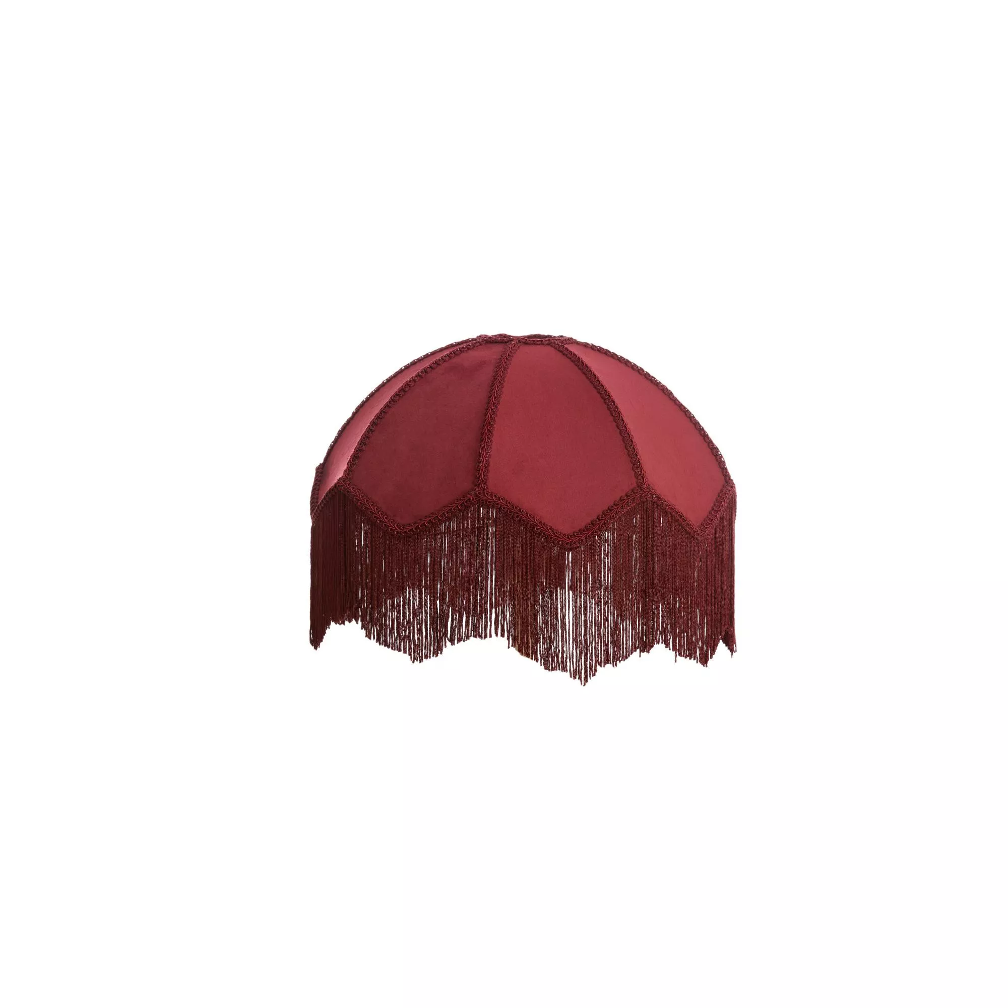 Light & Living Lampshade Malacia Red 35/35/26 cm