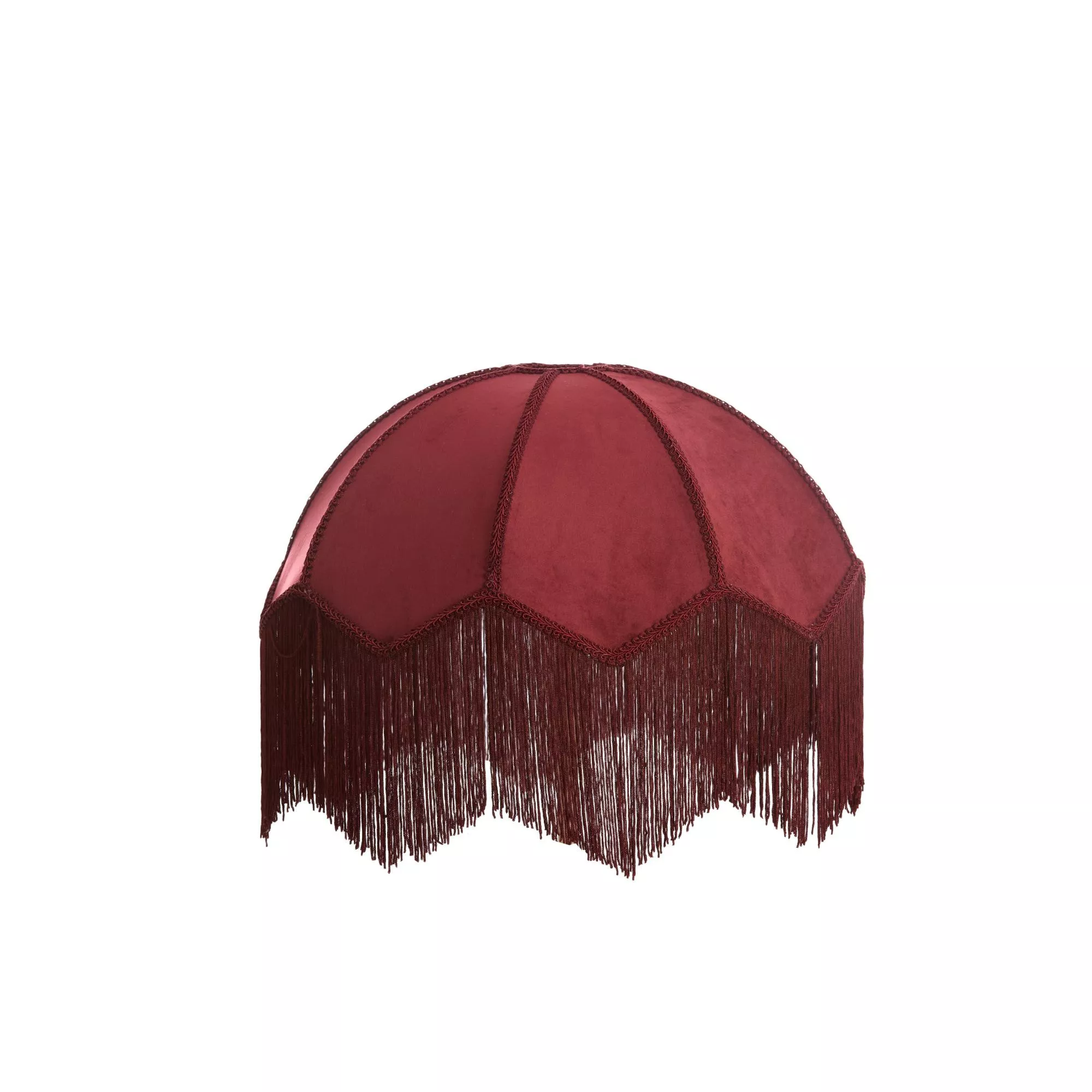 Light & Living Lampshade Malacia Red 45/45/35.5 cm
