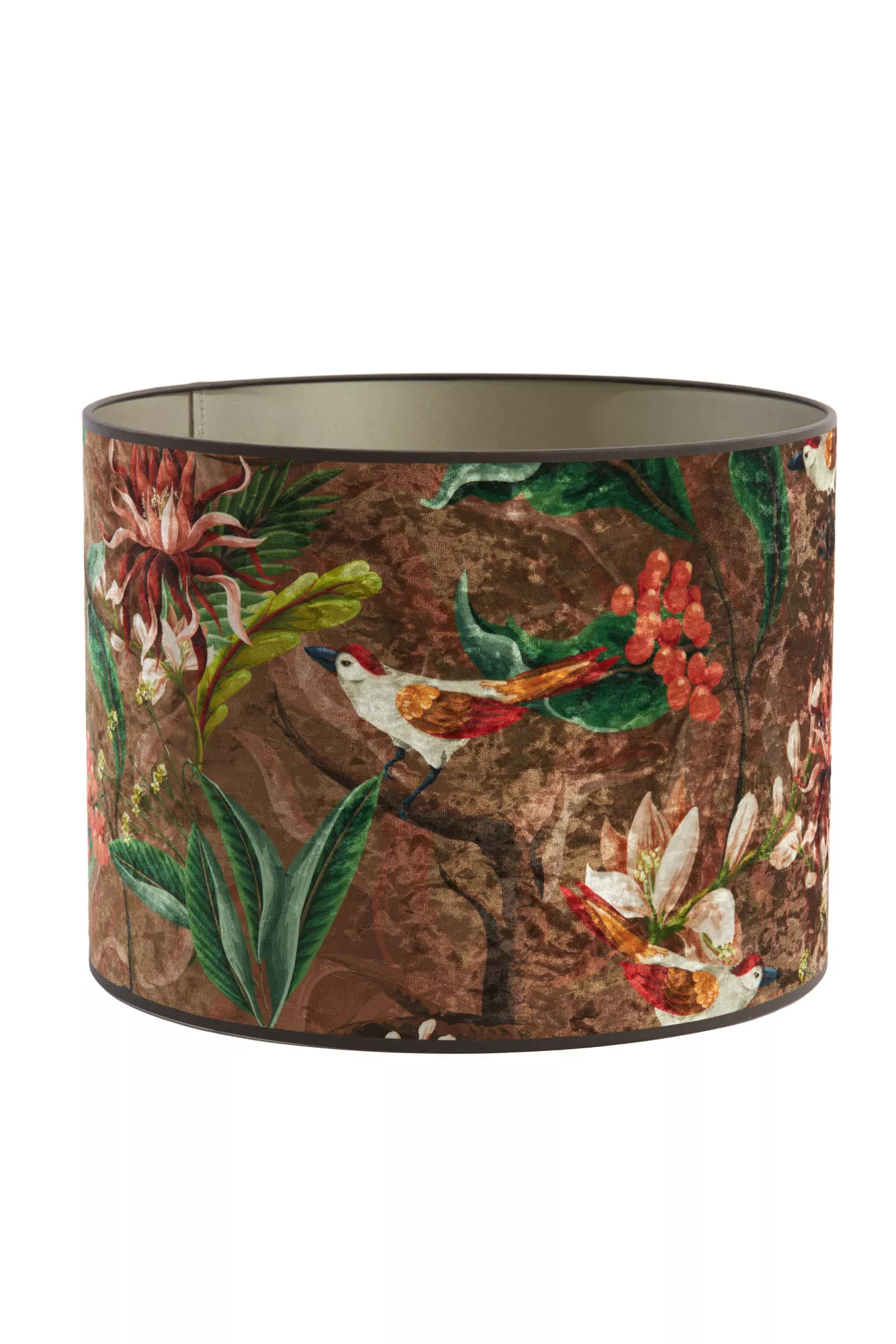 Lampshade Passaro Brown Ø30/21 cm