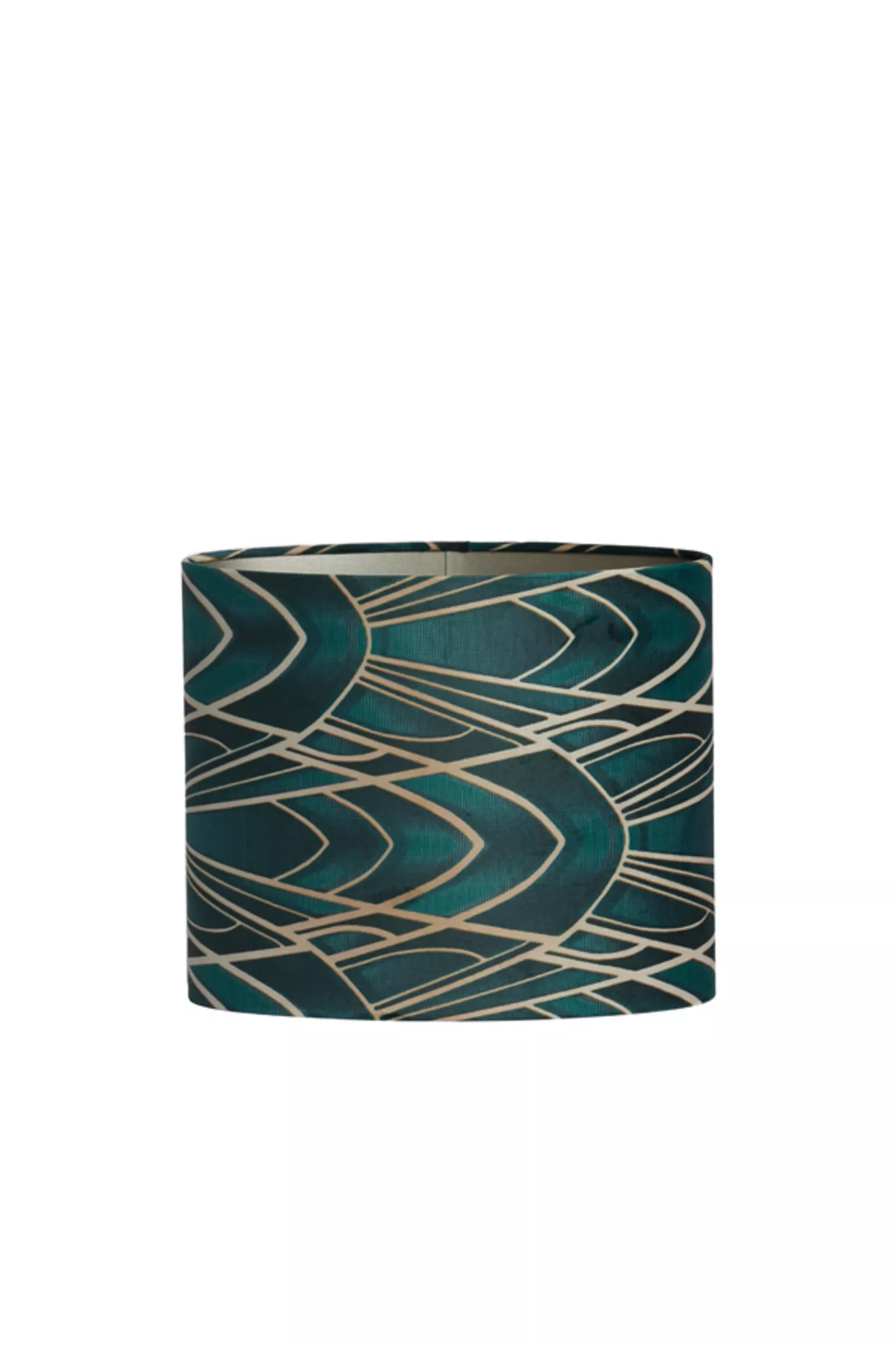 Light & Living Lampshade Tiara Green 38/17.5/28 cm