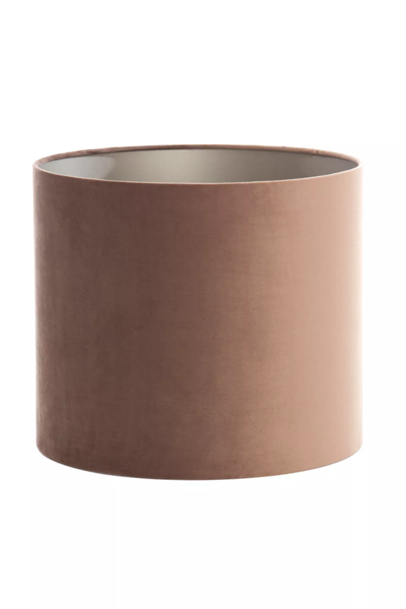 Light & Living Lampshade Velour Brown Ø35/30 cm