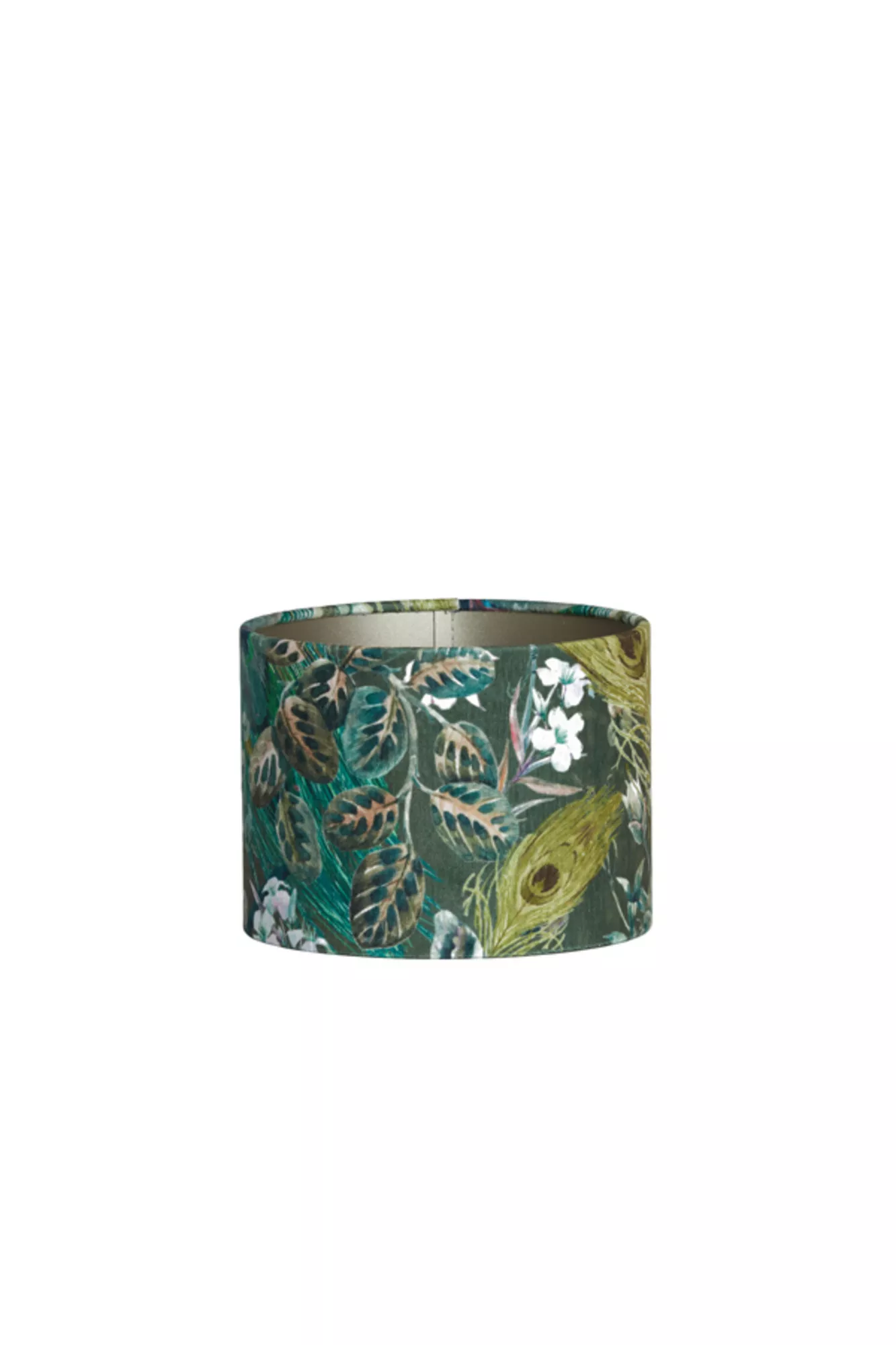 Lampshade Xenia flora Green Ø25/18 cm