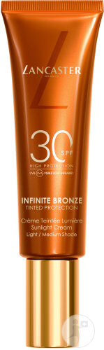 Lancaster Infinite Face Bronzer Tinted Cream SPF30 Light Tube 50ml