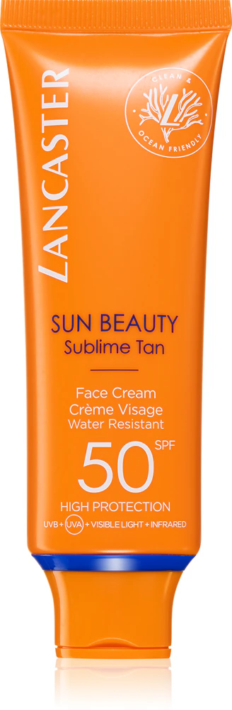 Lancaster Sun Beauty Face Cream Sunscreen for the face SPF 50