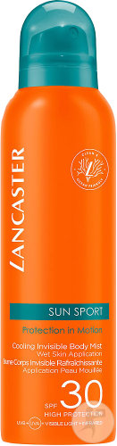Lancaster Sun Sport Invisible Refreshing Mist SPF30 Body All Skin Types 200ml