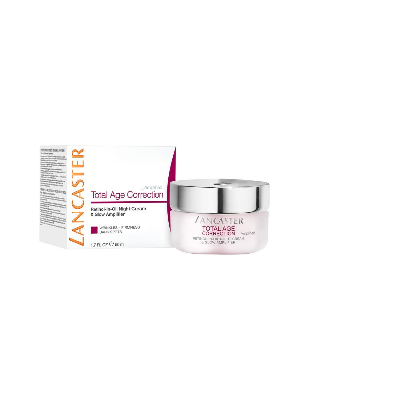 Lancaster, Total Age Correction Retinol-in-Oil Night Cream & Glow Amplifier 50 ml