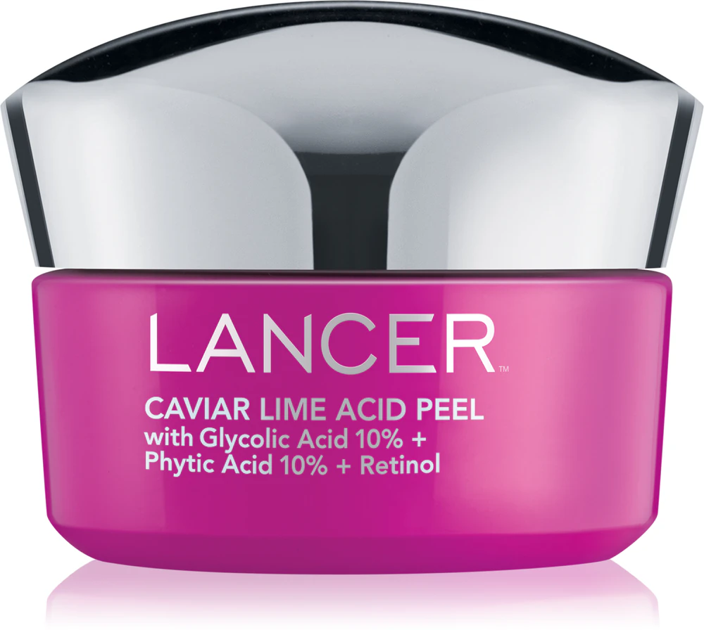 LANCER CAVIAR LIME ACID PEEL peeling cream for hydrated and radiant skin