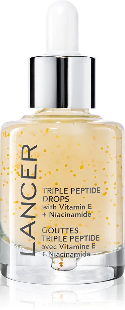 LANCER TRIPLE PEPTIDE DROPS rejuvenating anti-aging serum with peptides