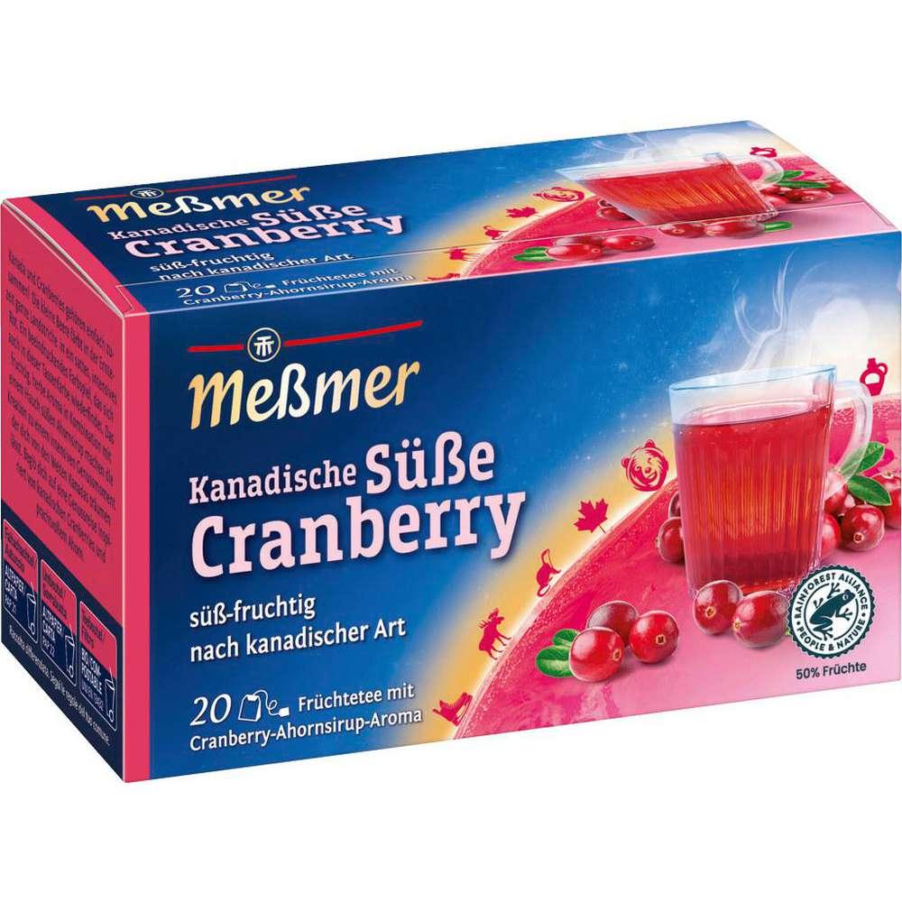 Meßmer Country Tea Canadian Sweet Cranberry