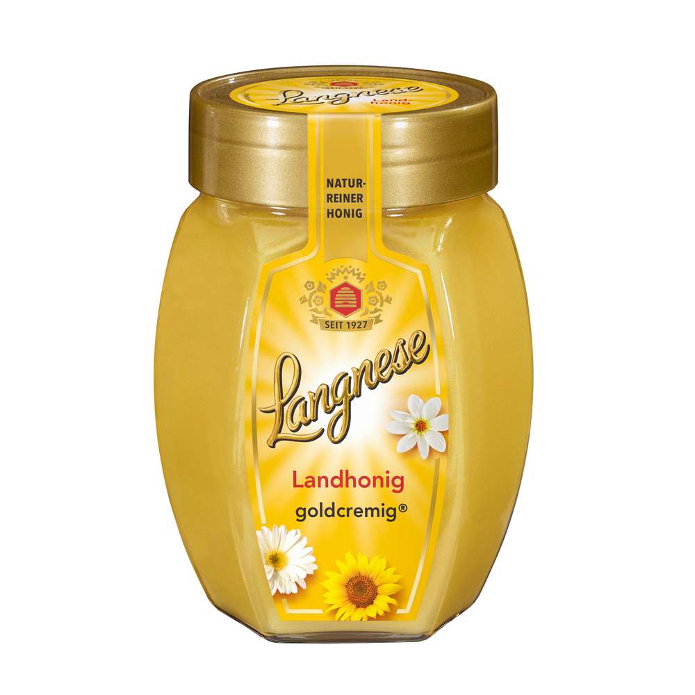 Langnese Country honey, golden creamy 500g