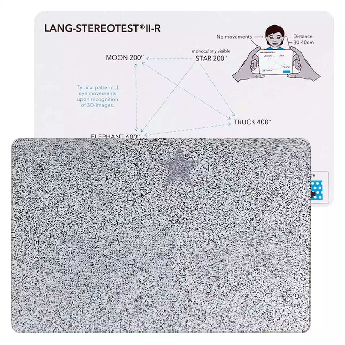LANG STEREOTEST LANG STEREOTEST I-R  L 145 x W 95 x H 1.5 mm
