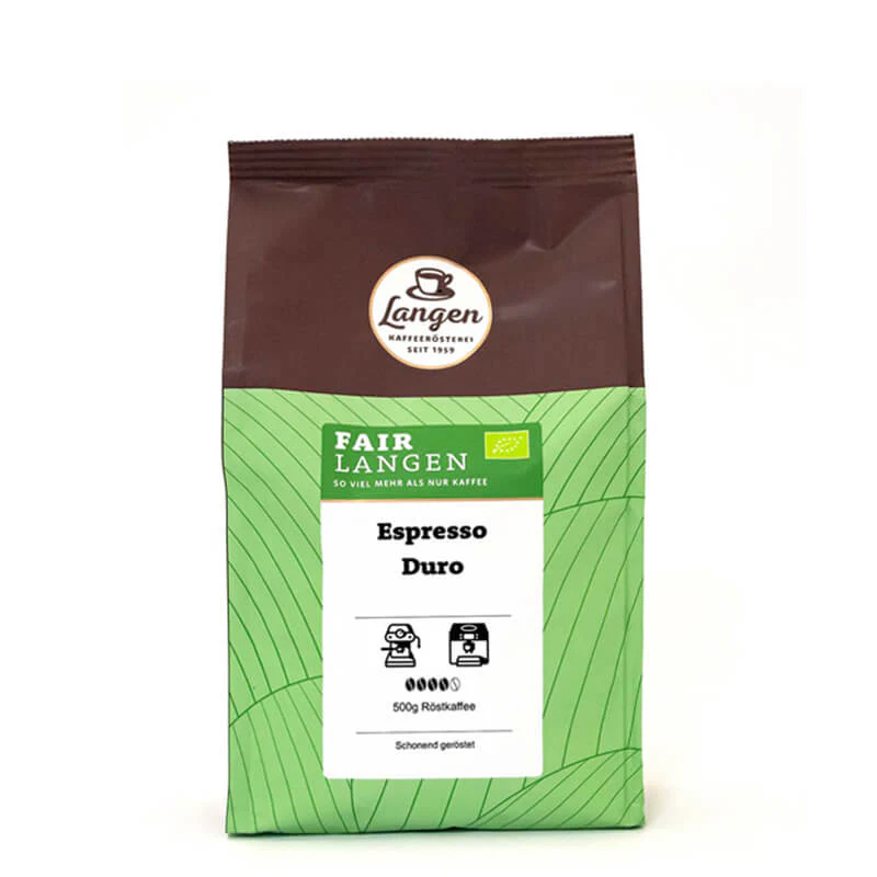 Langen Kaffee Fair Langen Bio Espresso Duro