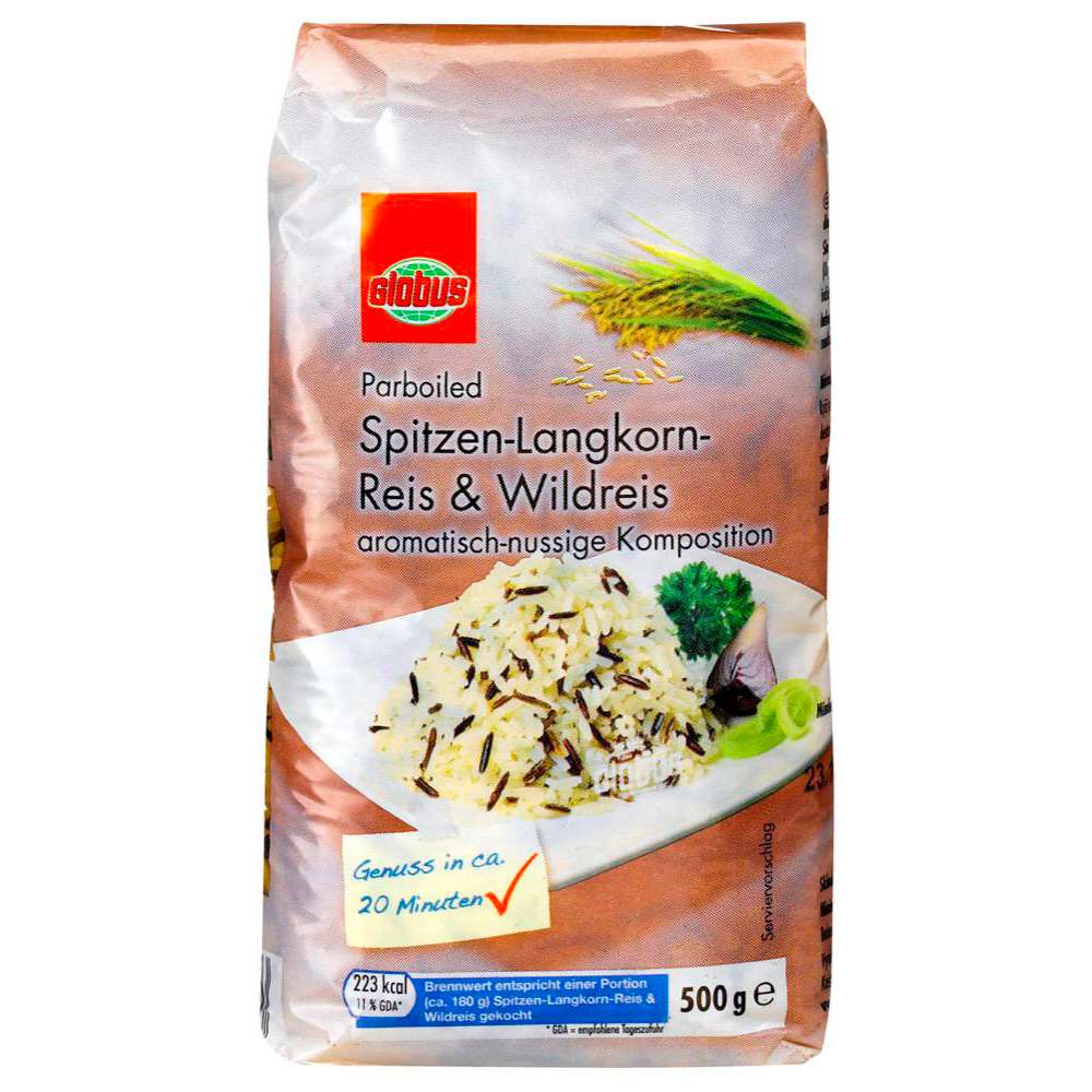GLOBUS Long grain & wild rice, loose