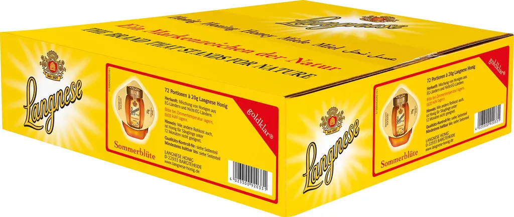 Langnese Honey Summer Blossom Honey 70102915 20g 72pcs. 1440g