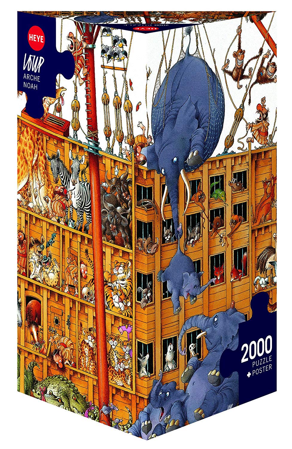 Heye Larca Noe Of 2000 Pieces 25475