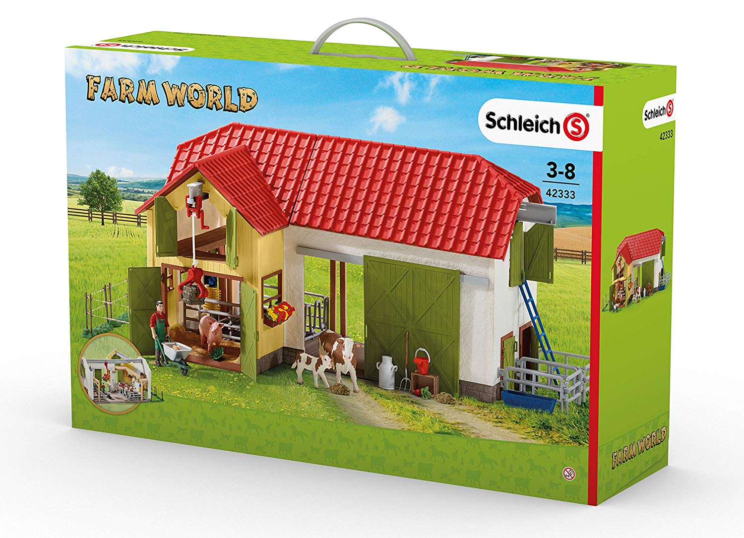 Schleich Large Farm With Animals