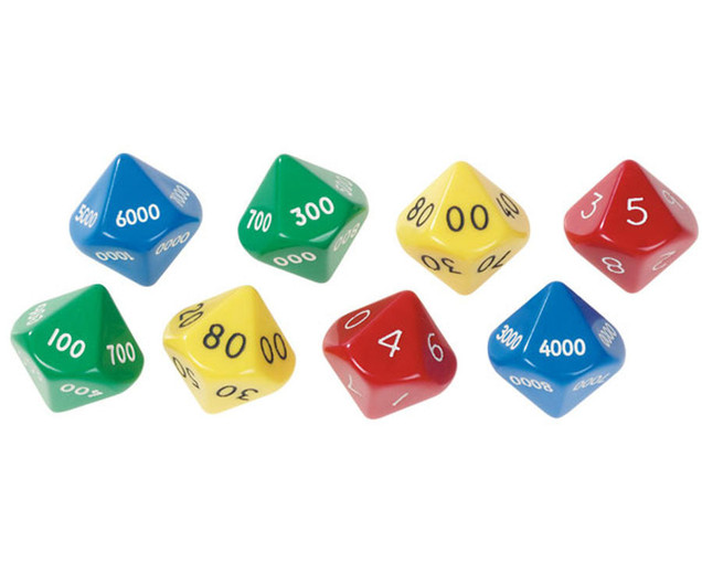 Betzold Place Value Dice