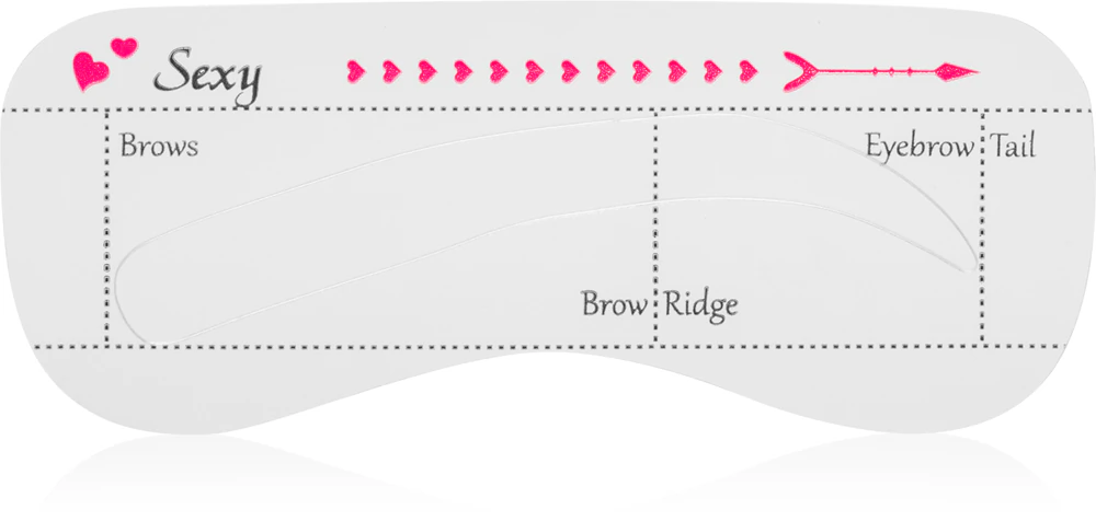 Lash Brow Eyebrow Stencil Stencils for the eyebrows