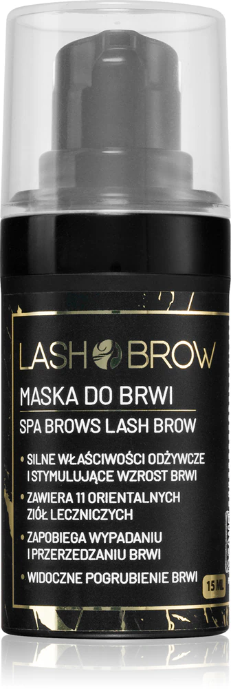 Lash Brow Spa Brows nourishing mask for the eyebrows