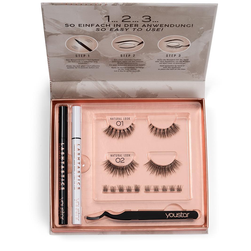 youstar LASHTASTICS 3D Eyelash Set Natural Look
