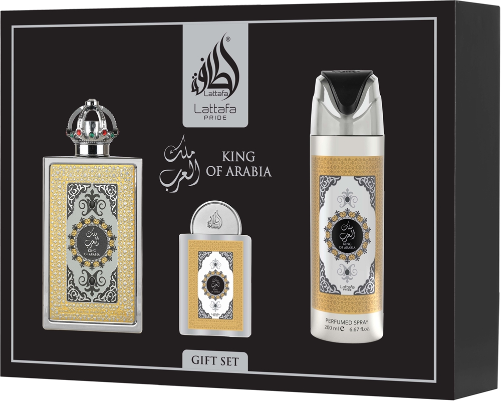 Lattafa King Of Arabia Gift Set for Men 320ml