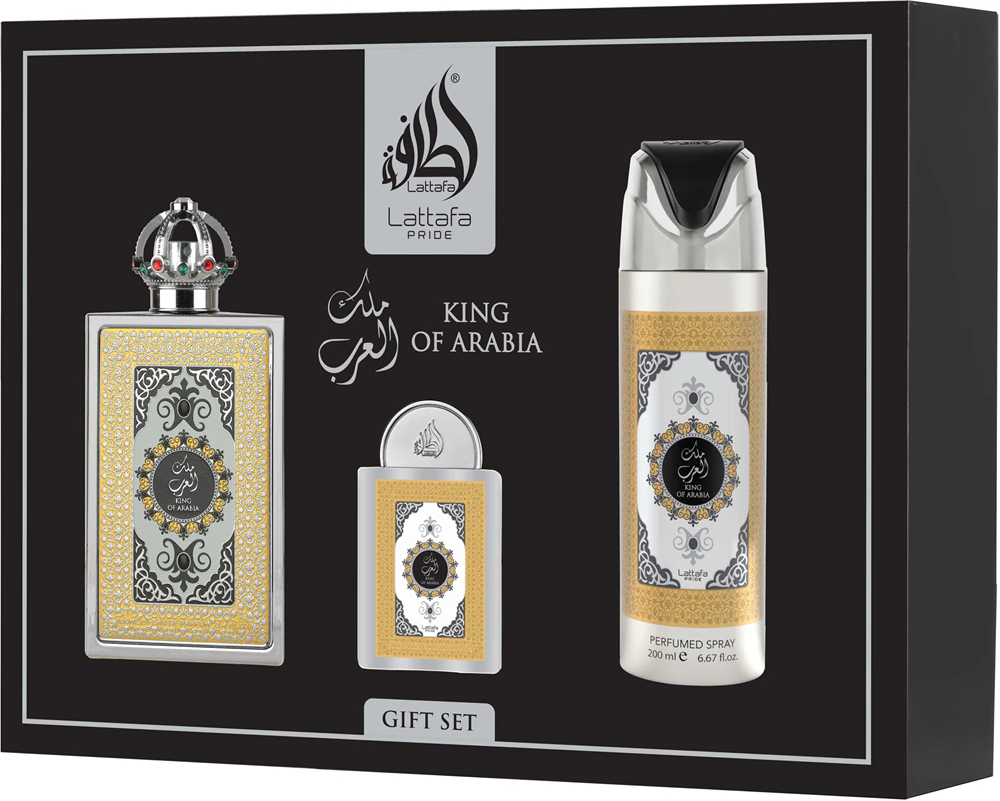 Lattafa King Of Arabia Gift Set for Men 320ml